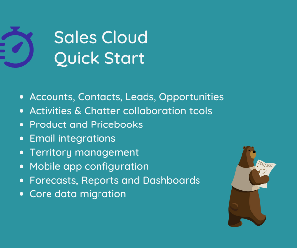 Sales Cloud Quick Starts
